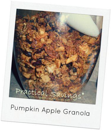 Pumpkin Week Day 4 – Pumpkin Apple Granola