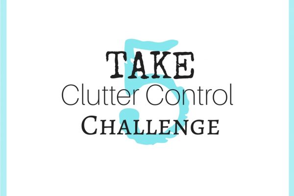 Take 5 Clutter Control Challenge