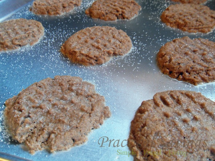 Easy peanut butter cookies that are also gluten and dairy free.