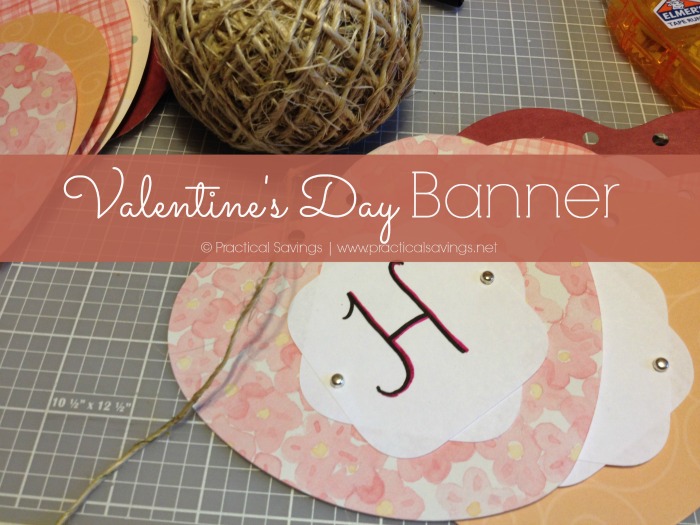 Valentine’s Day Banner Craft