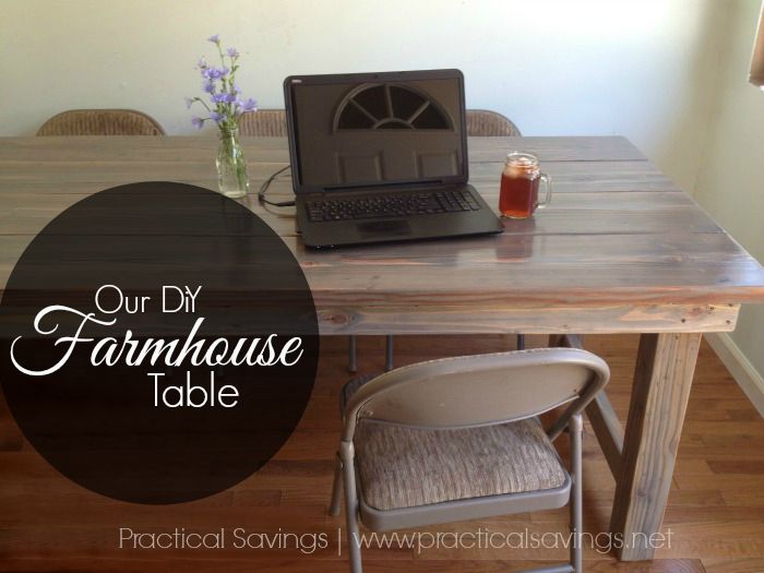 Our DiY Farmhouse Table Reveal