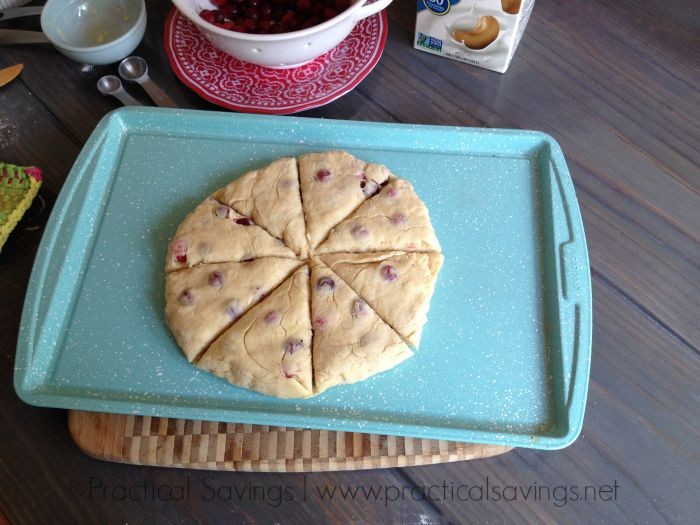 Enjoy these delicious Coconut Cranberry Scones for breakfast.