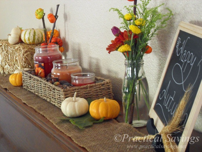 Simplifying Your Autumn Decor Sponsored by American Home™ by Yankee Candle® [ad] #LoveAmericanHome #cbias