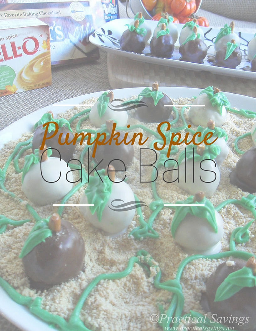 Ready for the holiday flavors? Make these simply Pumpkin Spice Cake Balls. [ad] #SweetenTheSeason